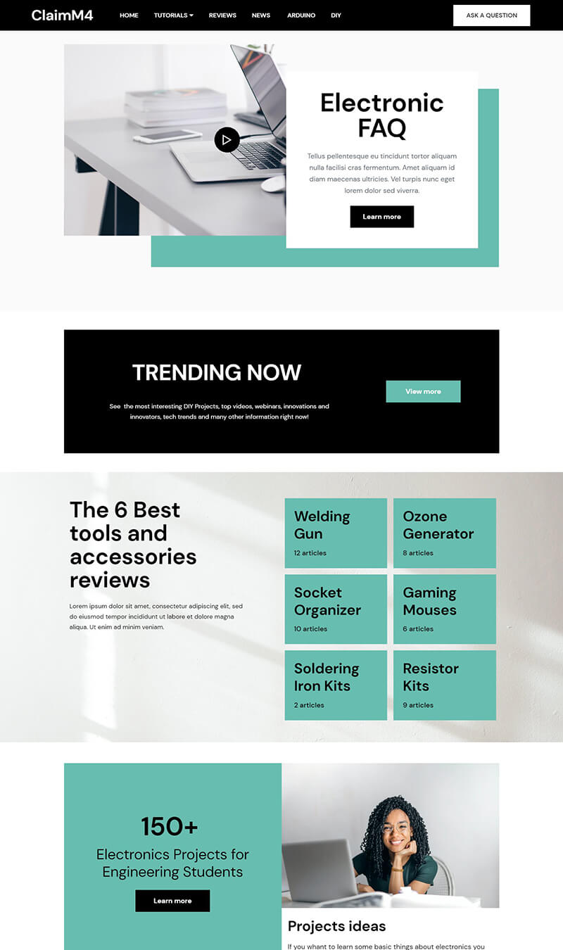 Bootstrap Portfolio